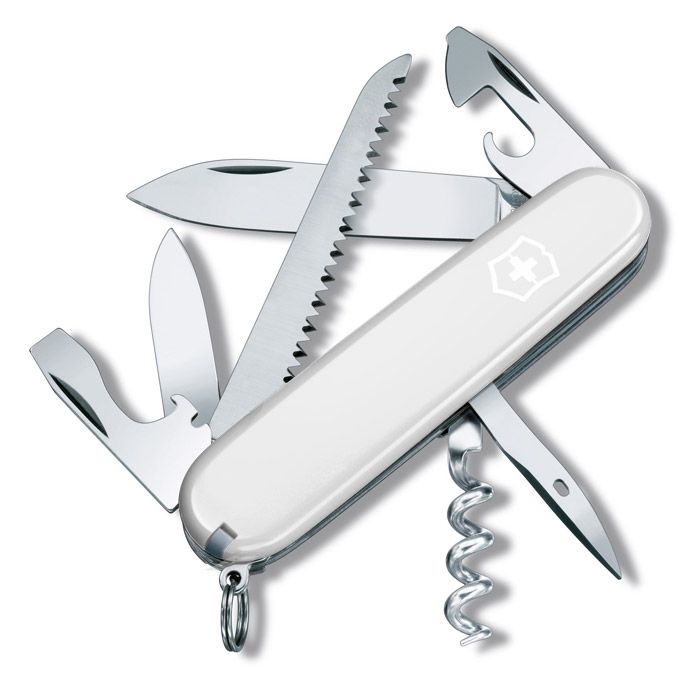 Camper White Swiss Army Knife