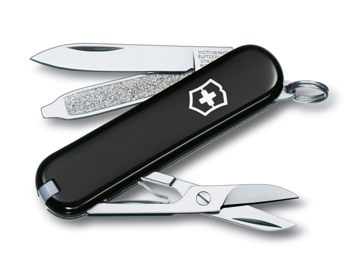 Classic SD Black Swiss Army Knife