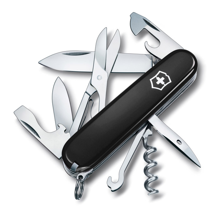 Climber Black Swiss Army Knife