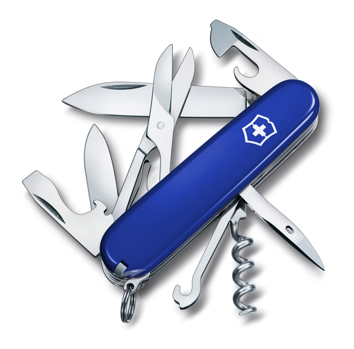 Climber Blue Swiss Army Knife