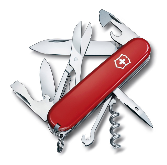 Climber Red Swiss Army Knife