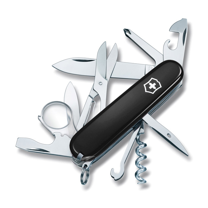 Explorer Black Swiss Army Knife