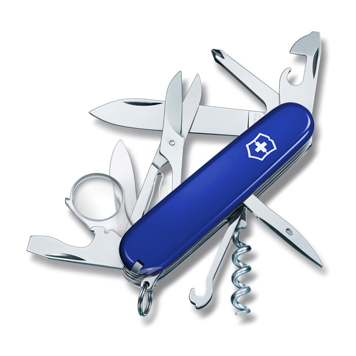 Explorer Blue Swiss Army Knife