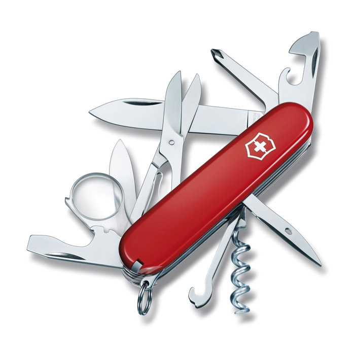 Explorer Red Swiss Army Knife