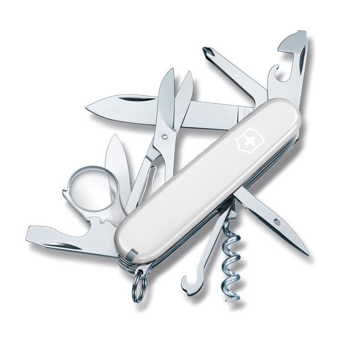 Explorer White Swiss Army Knife