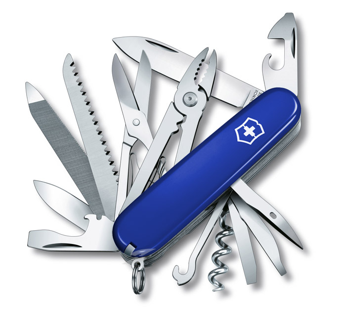 Handyman Blue Swiss Army Knife