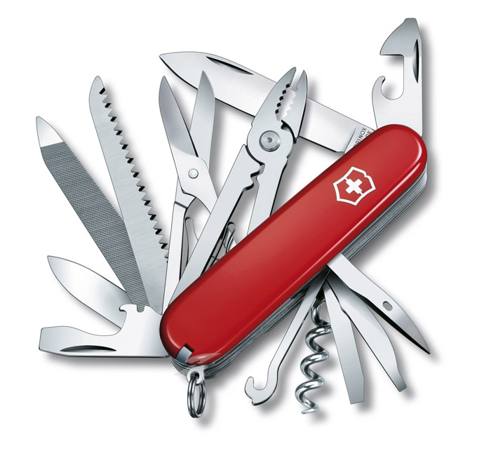 Handyman Red Swiss Army Knife