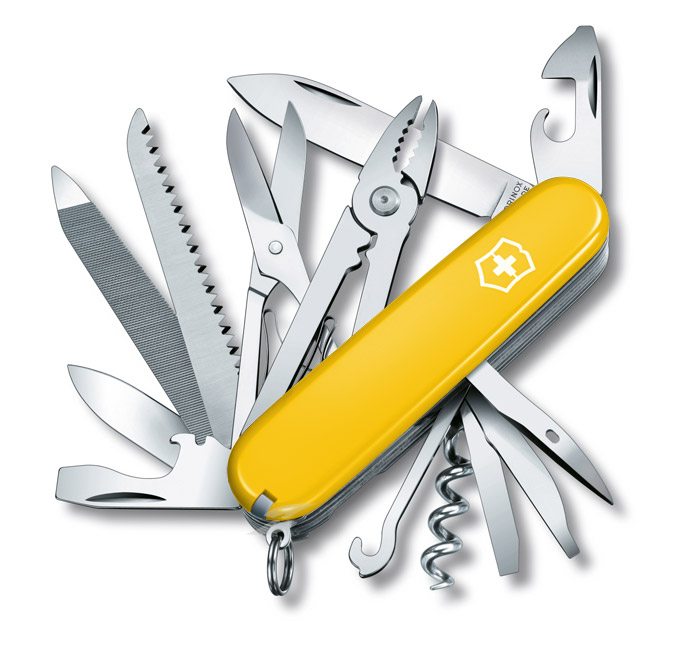 Handyman Yellow Swiss Army Knife