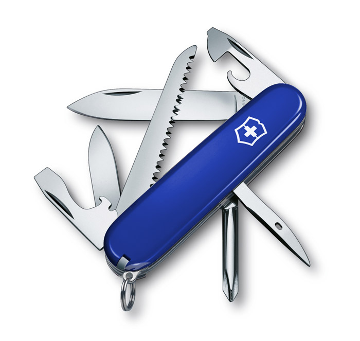 Hiker Blue Swiss Army Knife