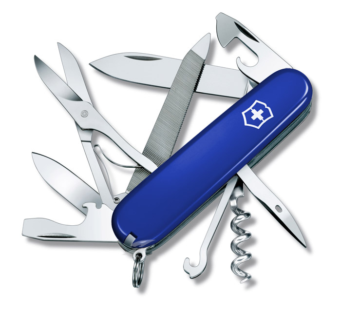 Mountaineer Blue Swiss Army Knife