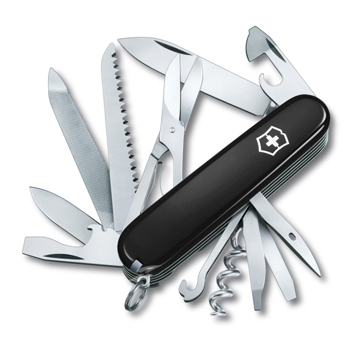 Ranger Black Swiss Army Knife