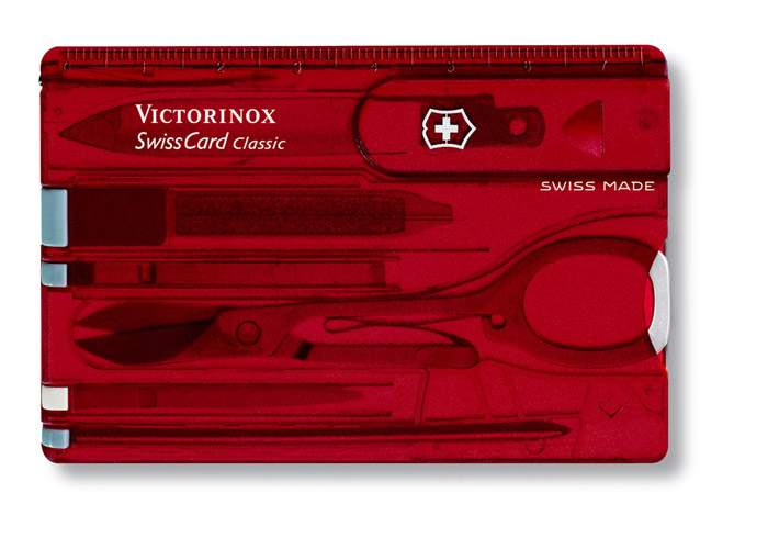 SwissCard Classic Red Swiss Army Knife