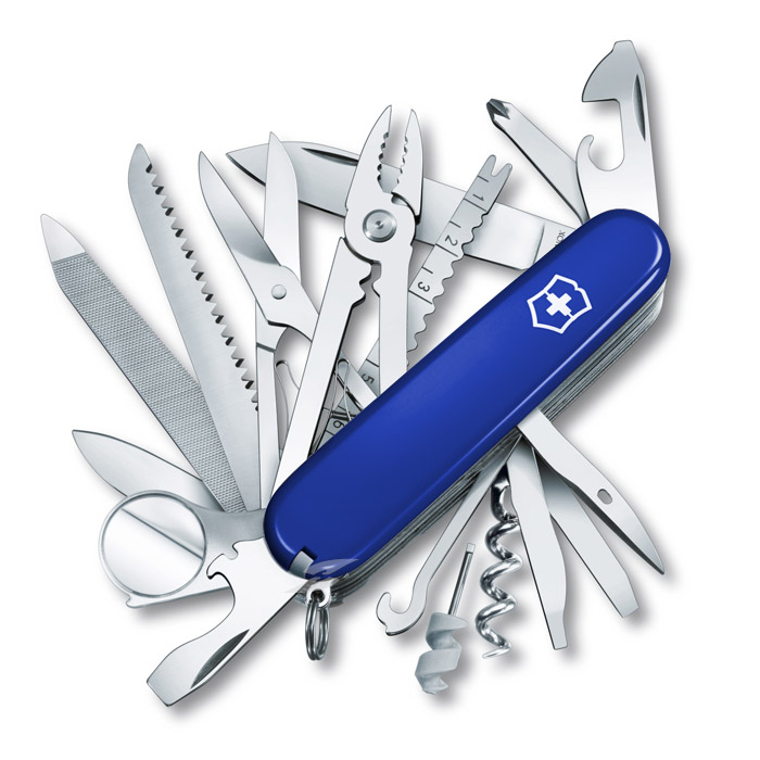 SwissChamp Blue Swiss Army Knife