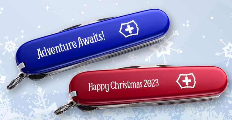 Personalise your Swiss Army Knife
