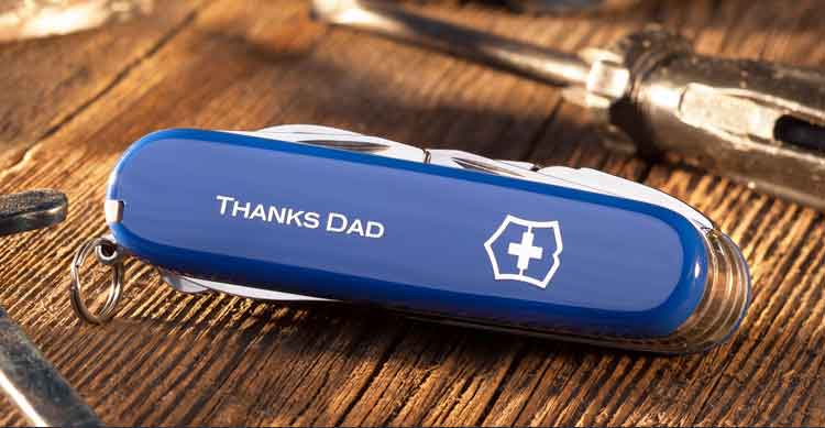 Personalise your Swiss Army Knife