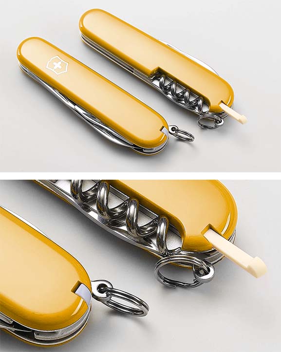 Grey toothpick and tweezers