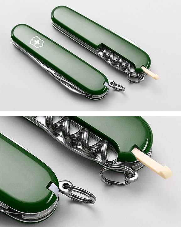 Grey toothpick and tweezers